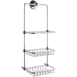 nuie 2 Tier Chrome Shower Caddy