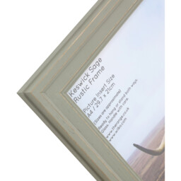 The Port. Co Gallery Keswick Sage Rustic A4 Photo Frame - thumbnail 3
