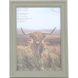 The Port. Co Gallery Keswick Sage Rustic A4 Photo Frame
