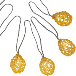 Lighting Collection Fairyglow Solar LED Outdoor String Lights - thumbnail 2