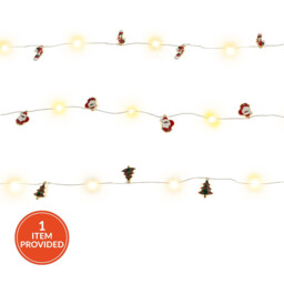 Christmas Character String Light Warm White