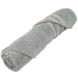 Silver Cotton Bath Sheet 150 x 100cm
