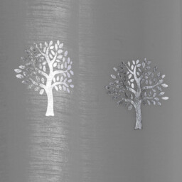 Silver Birch Panel Voile Curtain 140 x 122cm - thumbnail 3