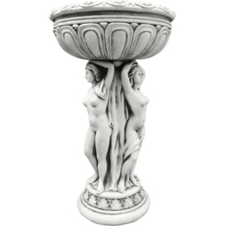 Three Goddess with Planter Statue Off White - thumbnail 1