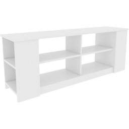 Decorotika Space White 8 Shelf TV Unit - thumbnail 3