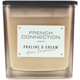 French Connection Autumn Collection Praline and Cream Scented Candle