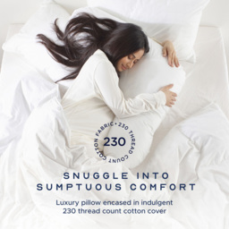 Snuggledown V Shape Firm Support Pillow 2 Pack - thumbnail 2