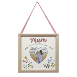 Mum Floral Stand and Hang Wood Frame - thumbnail 1