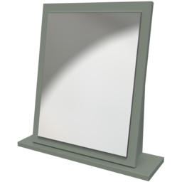 Crowndale Reed Green Mirror Ready Assembled - thumbnail 1