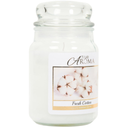 True Aroma Clean Cotton Scented Candle - thumbnail 2