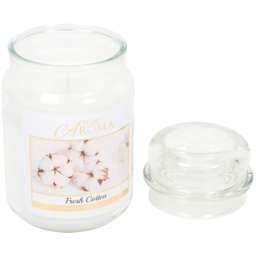 True Aroma Clean Cotton Scented Candle - thumbnail 3
