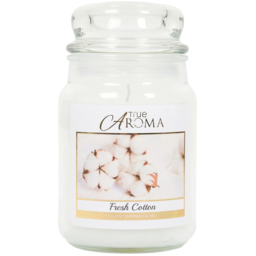 True Aroma Clean Cotton Scented Candle