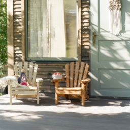 AMATA Ungurs Green Children Adirondack Chair - thumbnail 4