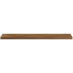 Homebase 120cm 2 Pack Mango Wood Effect Floating Shelf - thumbnail 3