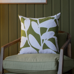Voyage Maison Additions Birch Grass Embroidered Feather Filled Cushion 50cm - thumbnail 2