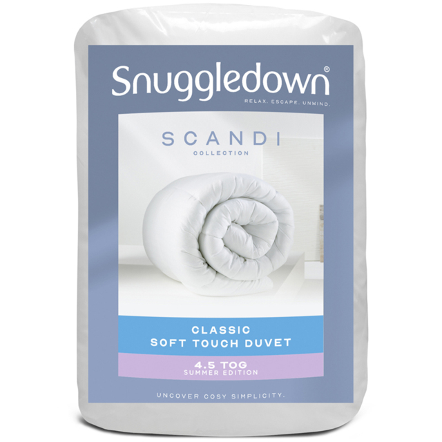 Snuggledown Scandinavian King Size Hollowfibre Duvet 4.5 Tog - image 1