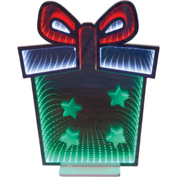 Xmas Haus 168 Multicolour Super Bright LED Gift Box Infinity Light 42 x 56cm - thumbnail 2
