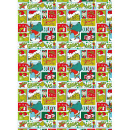 Single Grinch Christmas Gift Paper Wrap 4m in Assorted styles - thumbnail 2