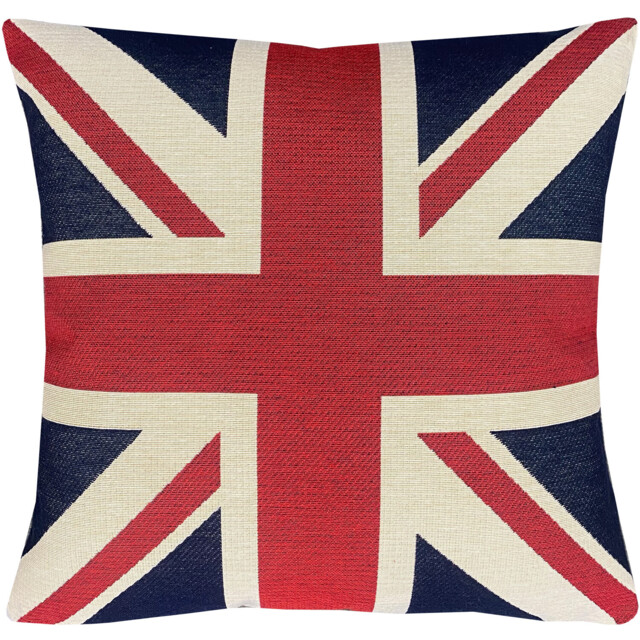 Union Jack Cushion Blue, Red and White - image 1