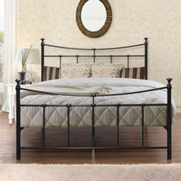 Emily Small Double Black Bed Frame - thumbnail 3