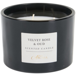 3 Wick Scented Candle Velvet Rose and Oud - thumbnail 2