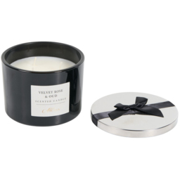 3 Wick Scented Candle Velvet Rose and Oud - thumbnail 3