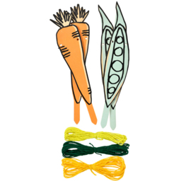 Burgon and Ball Growing Gardeners Vegetable Garden Stake and String Set