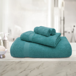 Mayfair Egyptian Cotton Ocean Bath Sheet Set of 2 - thumbnail 2