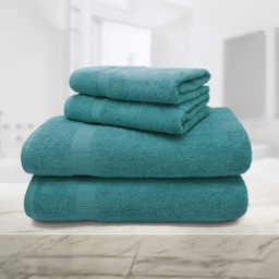 Mayfair Egyptian Cotton Ocean Bath Sheet Set of 2 - thumbnail 3