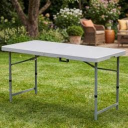 Home Vida 4ft Folding Table - thumbnail 1