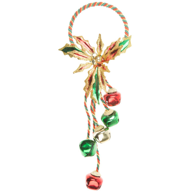 Gold Christmas Bell Door Hanger