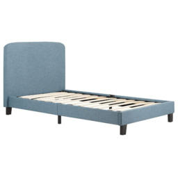 Birlea Jacob Single Light Blue Upholstered Bed Frame - thumbnail 3