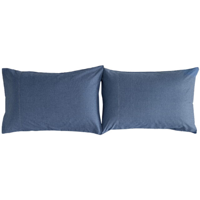 Deyongs Southwick Blue Standard Pillowcase Pair - image 1