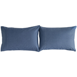 Deyongs Southwick Blue Standard Pillowcase Pair