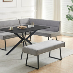 Monaco Grey Bench - thumbnail 1