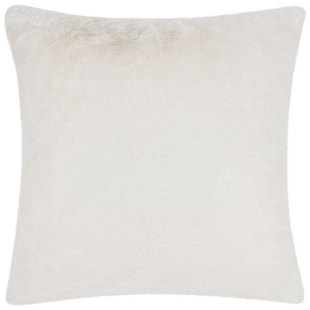 Paoletti Stanza White Faux Fur Cushion - image 1
