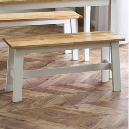Julian Bowen Linwood 2 Seater Dining Bench - thumbnail 1