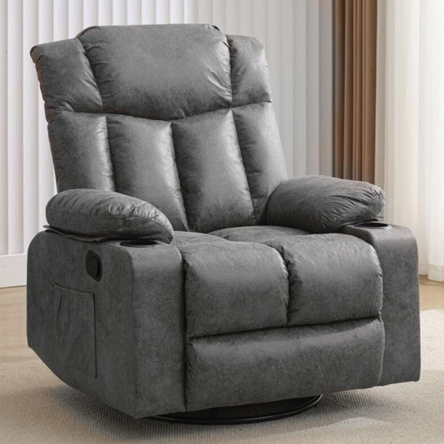 Cheston Grey Recliner Chair - image 1