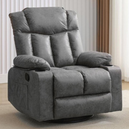 Cheston Grey Recliner Chair - thumbnail 1