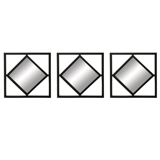 Boston Art Deco Style Mirrors Set of 3