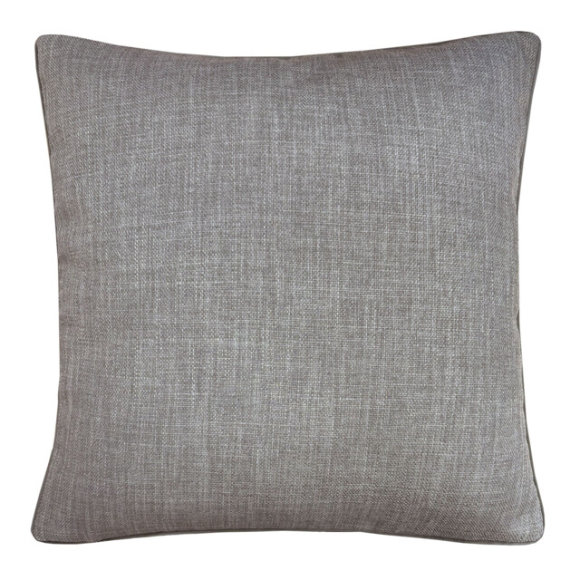 Sloane Faux Linen Cushion - Grey - image 1