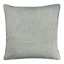 Sloane Faux Linen Cushion - Grey - thumbnail 3