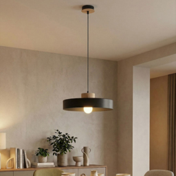 Emibig Kivi Black E27 LED Large Pendant Lamp - thumbnail 2