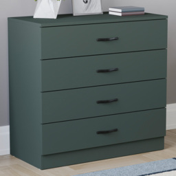 Vida Designs Riano Jasper Green 4 Drawer Chest of Drawers - thumbnail 1