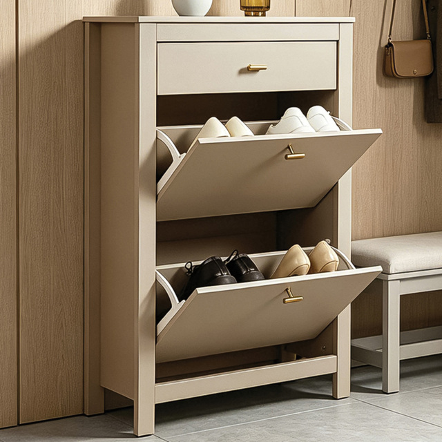 Immy Shoe Cabinet Greige - image 1
