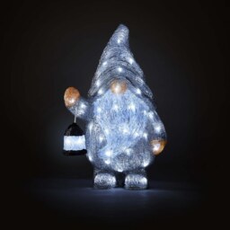 Acrylic LED Gonk with Lantern 3D Outdoor Christmas Light Decoration - thumbnail 1
