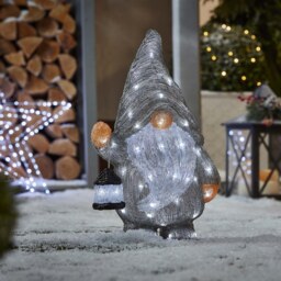 Acrylic LED Gonk with Lantern 3D Outdoor Christmas Light Decoration - thumbnail 2