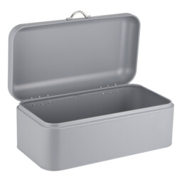Brooklyn Grey Metal Bread Bin - thumbnail 3