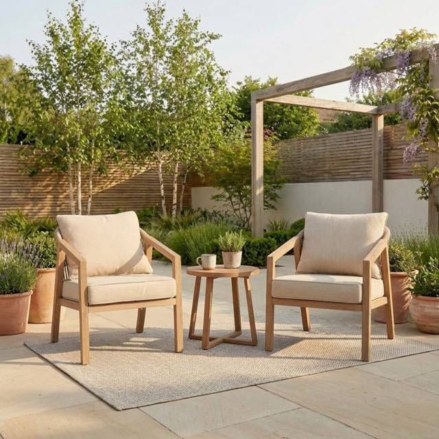 Eleanor Bistro Set Natural - image 1
