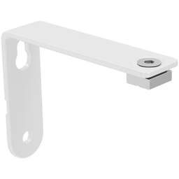 New Edge Blinds 330cm White Styleline Gliding Curtain Pole Set with Stud End - thumbnail 3